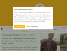 Tablet Screenshot of flowerfactor.com